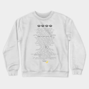 4 Georges | Born to Rule Crewneck Sweatshirt